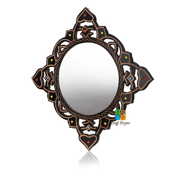 Craft_Cooper_Wooden_Decorative_Square_Shape_Mirror