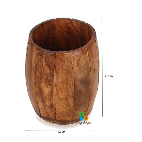 Craft_Cooper_Wooden_Pen_Holder,_Design,_Cutlery_Holder,_Desk_Organizer,_Brown