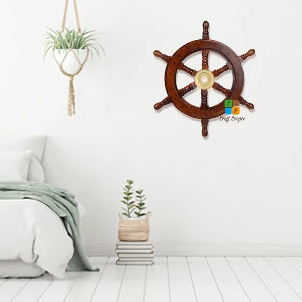 Craft_Cooper_Wooden_Steering_Nautical_Wheel_|_Ships_Wheel_Vintage_Nautical_Décor_|_Nautical_Art