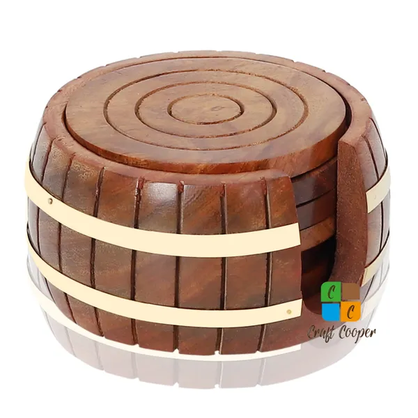 Craft_Cooper_Wooden_Table_Coaster_Set_of_6_for_Home_Decor_and_Tea_Cups/Coffee_Mugs/Beer_Cans