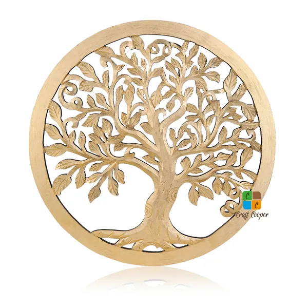 Craft_Cooper_Wooden_Tree_of_Life_Wall_Décor_Hanging_Art_–_Wooden_Wall_Silhouette_Art_Tree_of_Life_Family_Tree_Home_Office_Decoration_Bedroom_Living_Room_Decor_(Golden)