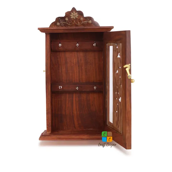 Craft_Cooper_Wooden_Wall_Mount_Hanging_Safe_Box_Keychain_Holder_Antique_Design_Gifts_