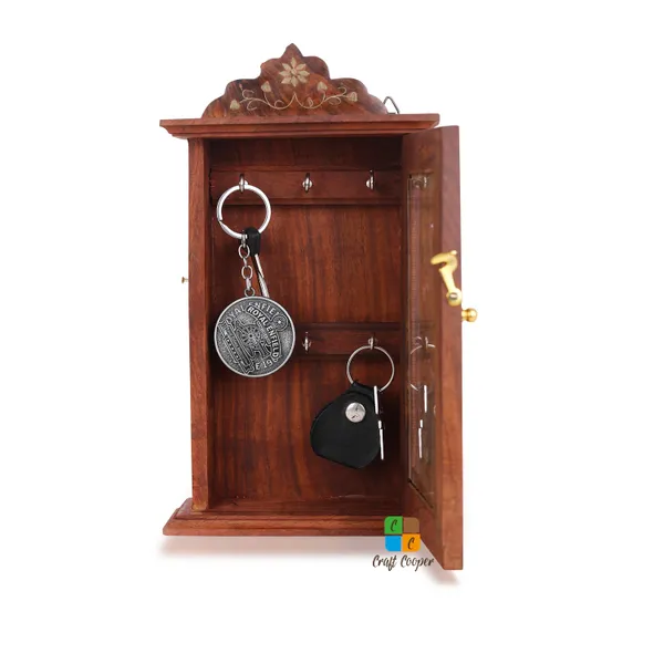 Craft_Cooper_Wooden_Wall_Mount_Hanging_Safe_Box_Keychain_Holder_Antique_Design_Gifts_