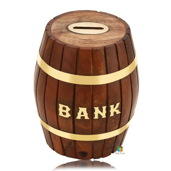 Handmade_Wooden_Barrel_Money_Piggy_Bank_|_Gift_Items_For_Kids