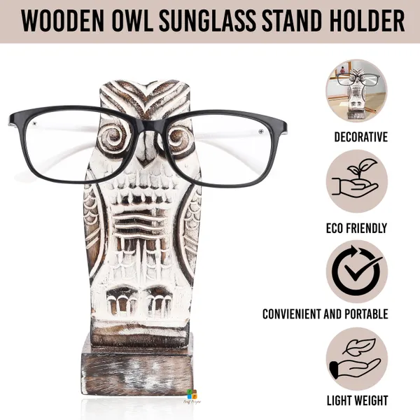 Handmade_Owl_Spectacle_Wood_Tabletop_Eyeglass_Holder_Stand