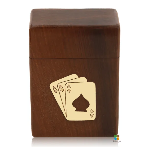 Playing_Card_Holder,_Handmade_Wooden_Card_Storage_Box_With_Brass_Inlay_Design,_Birthday_Gifts