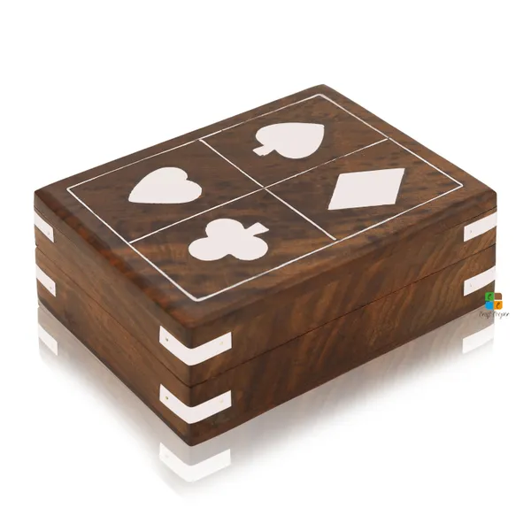 Playing_Card_Wooden_Storage_Box_Handmade_Art_Case_For_Playing_Cards,_Poker_Set,_Toy_Storage,