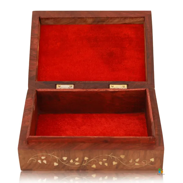 Wooden_Rectangular_Flower_Design_Jewellery_Box_|_Multipurpose_Box_For_Storage