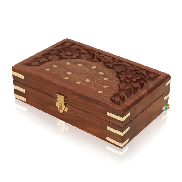 Handcrafted_Wooden_Jewellery_Box_|_Multipurpose_Box_For_Storage