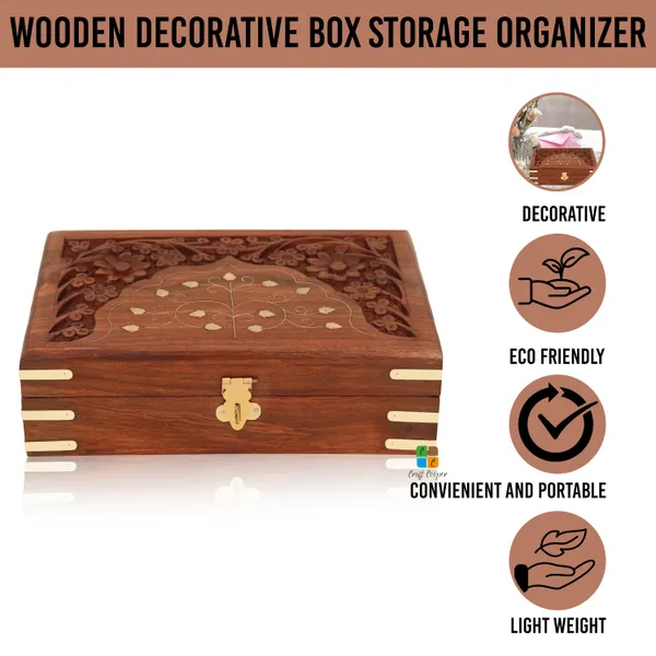 Handcrafted_Wooden_Jewellery_Box_|_Multipurpose_Box_For_Storage