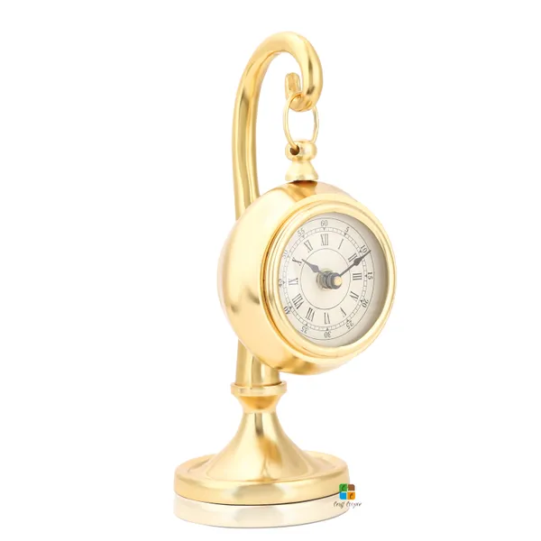 Decor_Analog_Gold_Clock