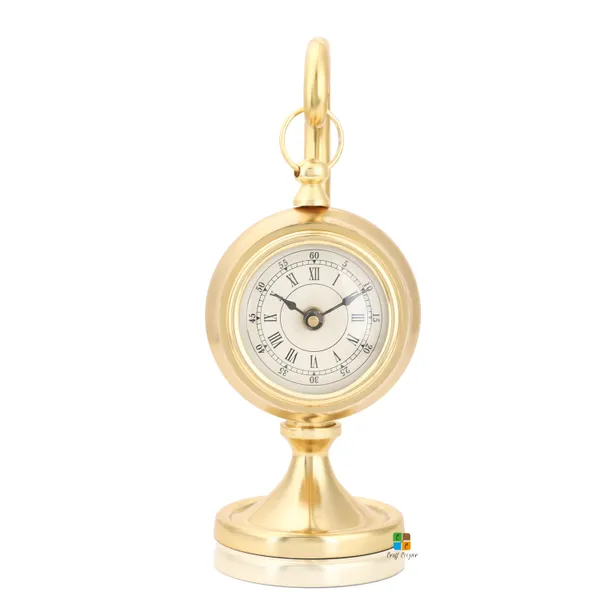 Decor_Analog_Gold_Clock