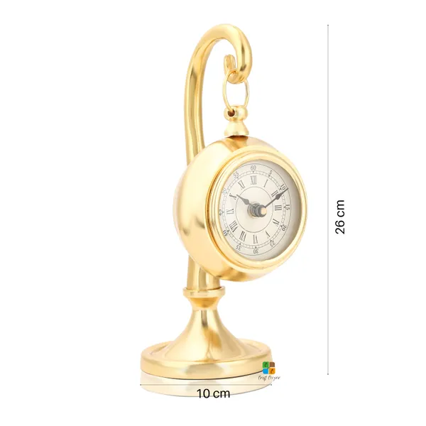 Decor_Analog_Gold_Clock
