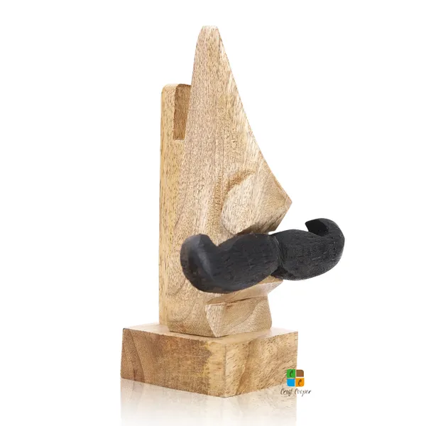 Handmade_Moustache_Themed_Wooden_Spectacle_Holder_Stand
