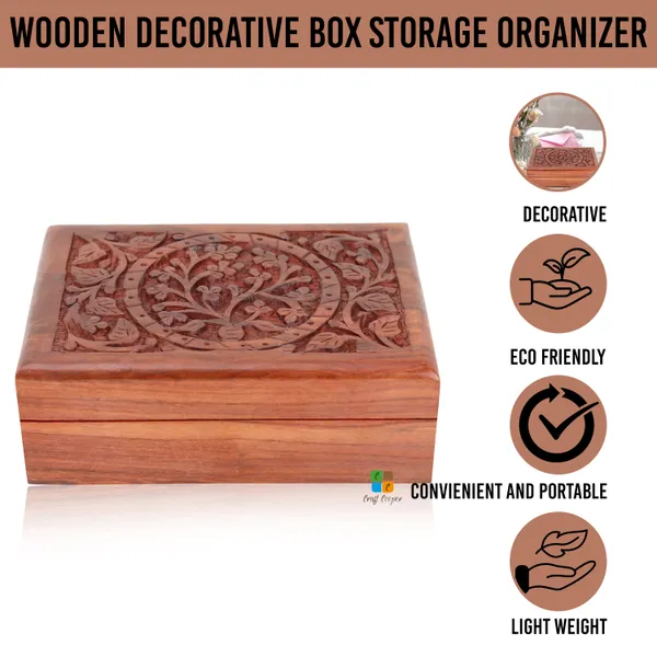 Handmade_Wooden_Carved_Jewellery_Box_|_Multipurpose_Box_For_Storage