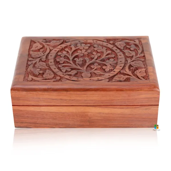 Handmade_Wooden_Carved_Jewellery_Box_|_Multipurpose_Box_For_Storage