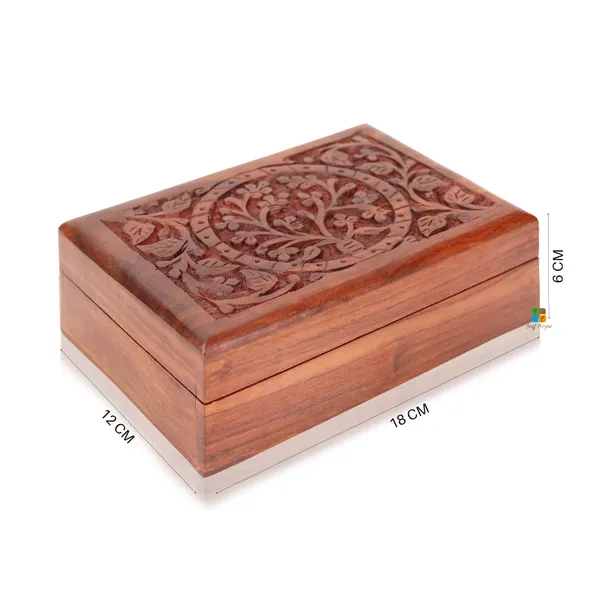 Handmade_Wooden_Carved_Jewellery_Box_|_Multipurpose_Box_For_Storage