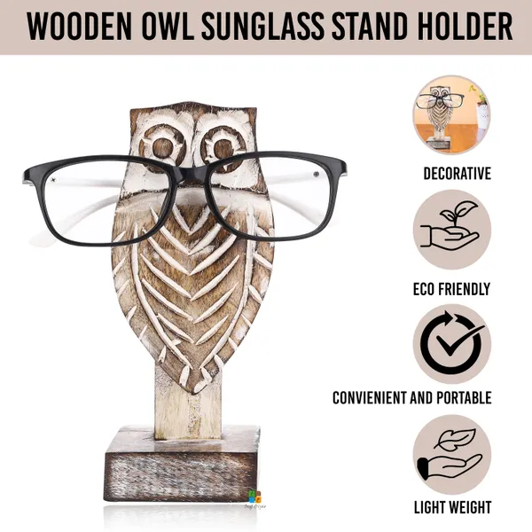 Handmade_Owl_Spectacle_Wood_Tabletop_Eyeglass_Holder_Stand