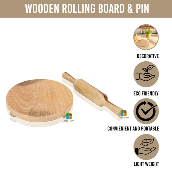 Handcrafted_Mango_Wood_Chakla_Belan_Rolling_Pin_Board