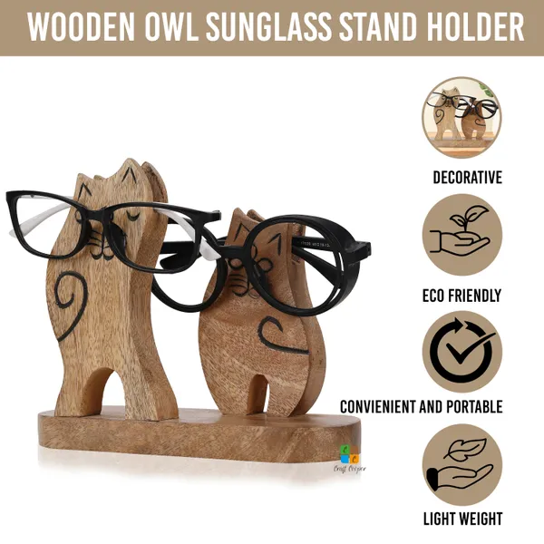 Wooden_Handmade_Cat_Shaped_Spectacle_Holder