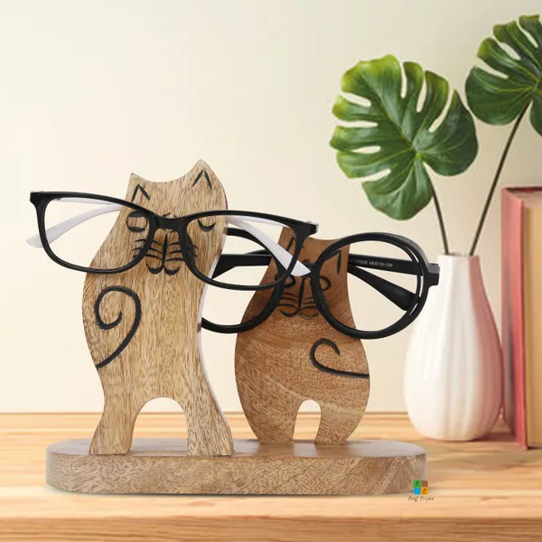Wooden_Handmade_Cat_Shaped_Spectacle_Holder