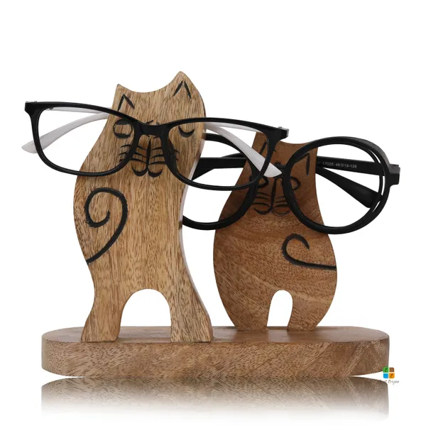 Wooden_Handmade_Cat_Shaped_Spectacle_Holder