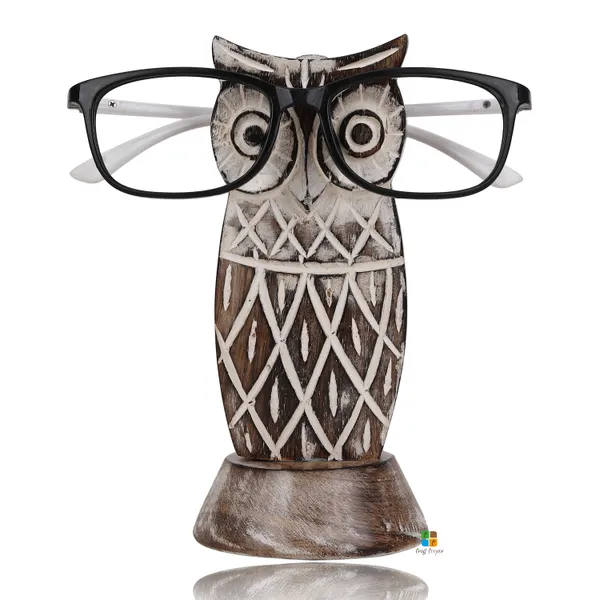 Handmade_Owl_Spectacle_Wood_Tabletop_Eyeglass_Holder_Stand