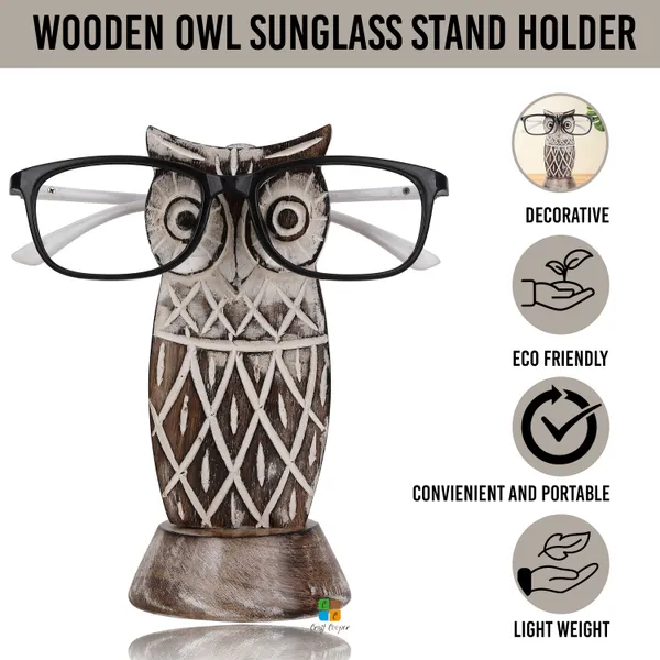 Handmade_Owl_Spectacle_Wood_Tabletop_Eyeglass_Holder_Stand
