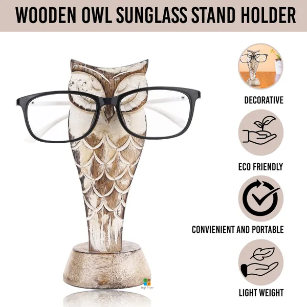 Handmade_Owl_Spectacle_Wood_Tabletop_Eyeglass_Holder_Stand