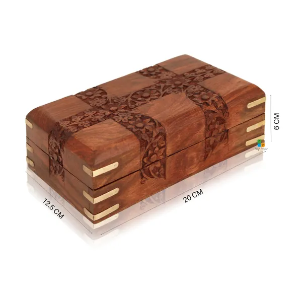 Floral_Handcrafted_Wooden_Jewelry_Box_|_Multipurpose_Box_For_Storage