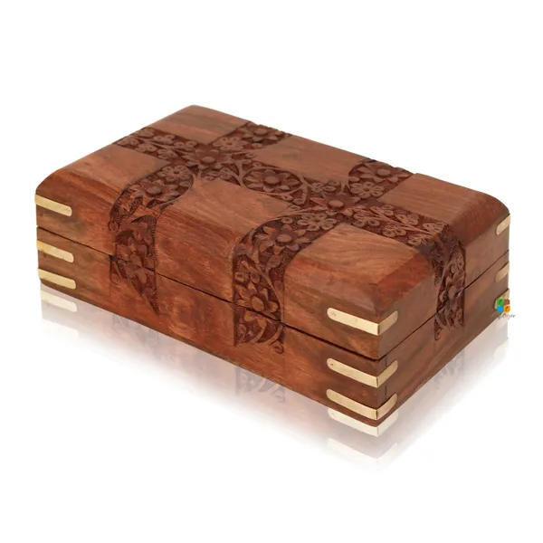 Floral_Handcrafted_Wooden_Jewelry_Box_|_Multipurpose_Box_For_Storage