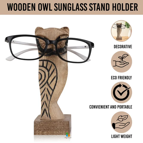 Handmade_Owl_Spectacle_Wood_Tabletop_Eyeglass_Holder_Stand