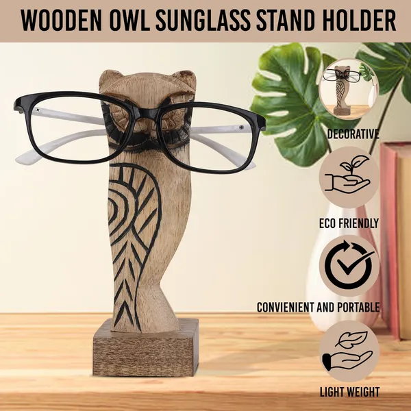 Handmade_Owl_Spectacle_Wood_Tabletop_Eyeglass_Holder_Stand