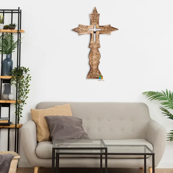 Wood_Wall_Cross_Burnt_Tinge_Art_Wooden_Wall_Mount_Jesus_Cross_Decor