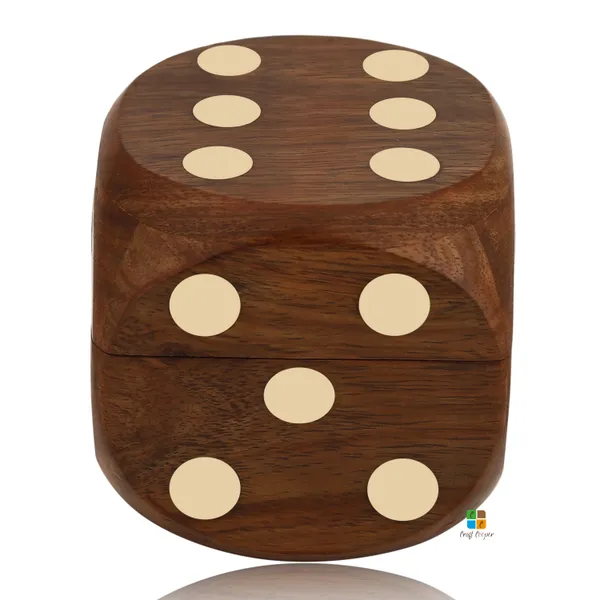 Handcrafted_Wooden_5_Dice_Box_Holder_Shaker_Dice_Roller_Thrower