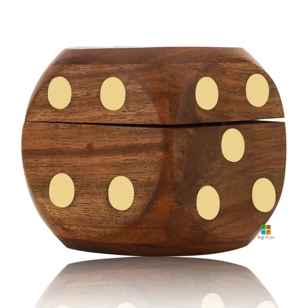 Handcrafted_Wooden_5_Dice_Box_Holder_Shaker_Dice_Roller_Thrower