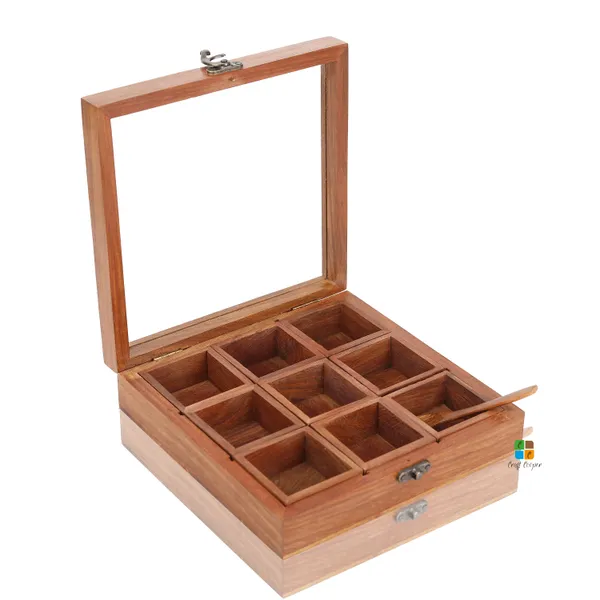 Handmade_Solid_Sheesham_Wooden_Spice_Box_With_9_Container_And_Spoon