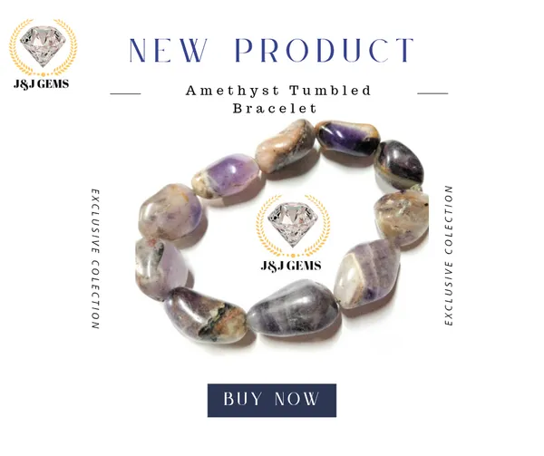 Natural_Amethyst_Tumbled_Stone_Crystal_Bracelet_|_Healing_Bracelet_For_Calm_&_Stress_Relief