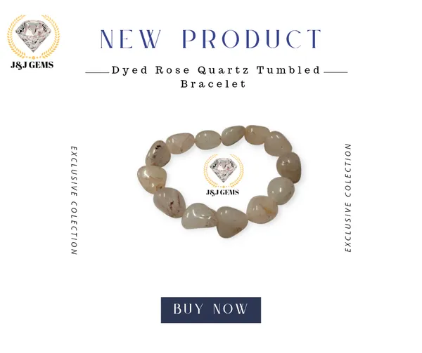 Natural_Rose_Quartz_Tumbled_Stone_Crystal_Bracelet_|_Love_&_Emotional_Healing_Bracelet