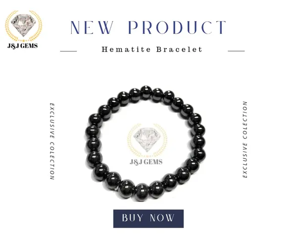Natural_Hematite_Crystal_Bracelet_|_Grounding_&_Stability_Stone_Bracelet_|_8mm_Beads