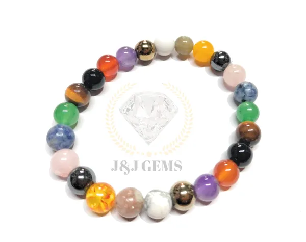 Natural_Multicolour_Gemstone_Crystal_Bracelet_|_Mixed_Stone_Healing_Bracelet_|_8mm_Beads