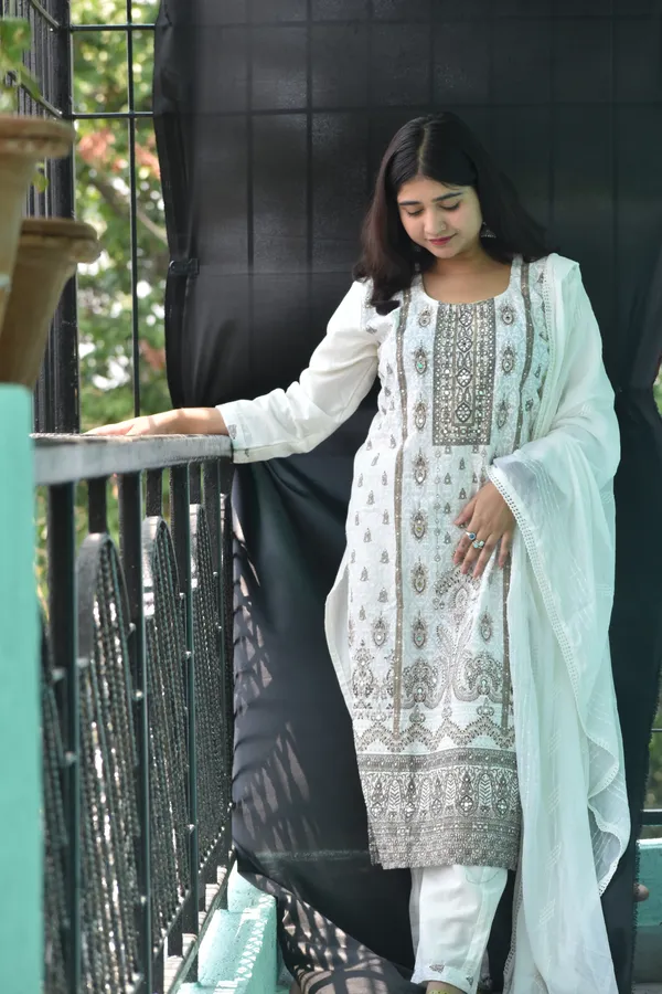 White_Cotton_Embroidery_Stitched_Suit_For_Women