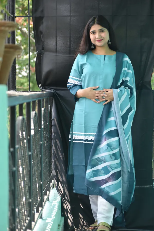 Blue_Cotton_Silk_Stitched_Suit_For_Women