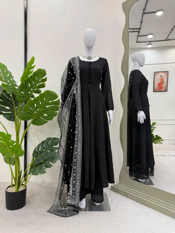 Black_Silk_Embroidery_Stitched_Suit_For_Women