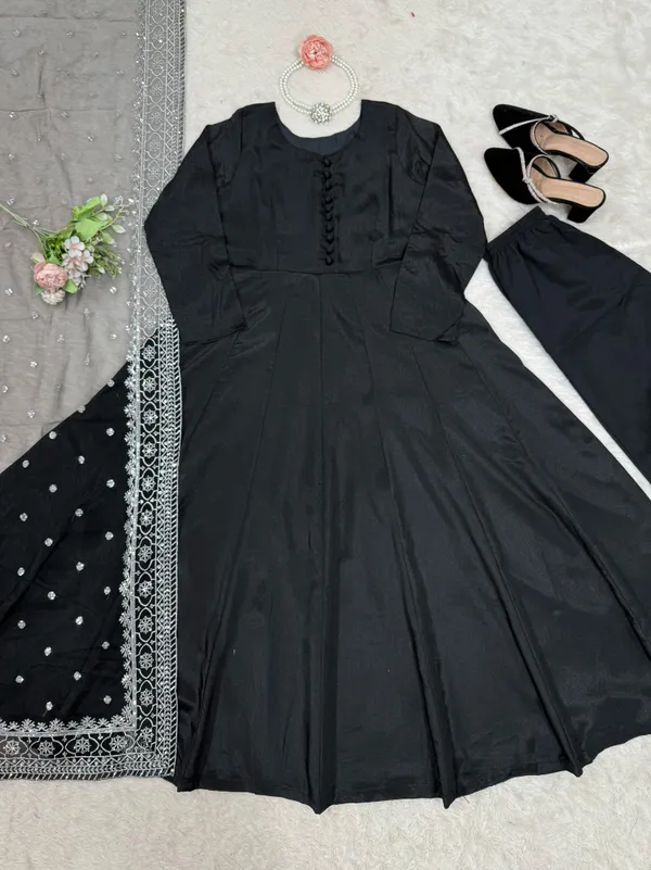 Black_Silk_Embroidery_Stitched_Suit_For_Women