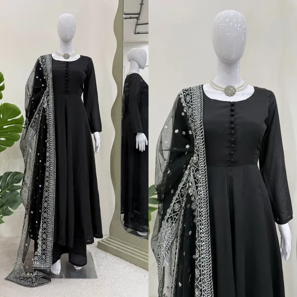 Black_Silk_Embroidery_Stitched_Suit_For_Women