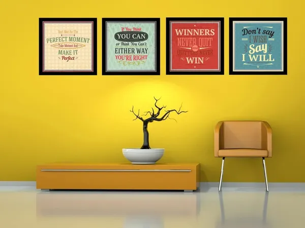 Shri_Kanth_Art_Wall_Poster_with_Frame_I_Will_Motivation_Quotes_Framed_Painting/Posters_for_Room_Decoration,_Set_of_4_Home,_Office_&_Room_Wall_Decoration_Inspirational_Frames_-_(10_x_12_inch)