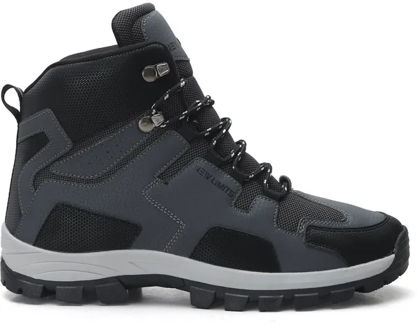 Grey_Pu_Leather_Soft_Cushion_Insole_Hiking_&_Trekking_Shoes_For_Men