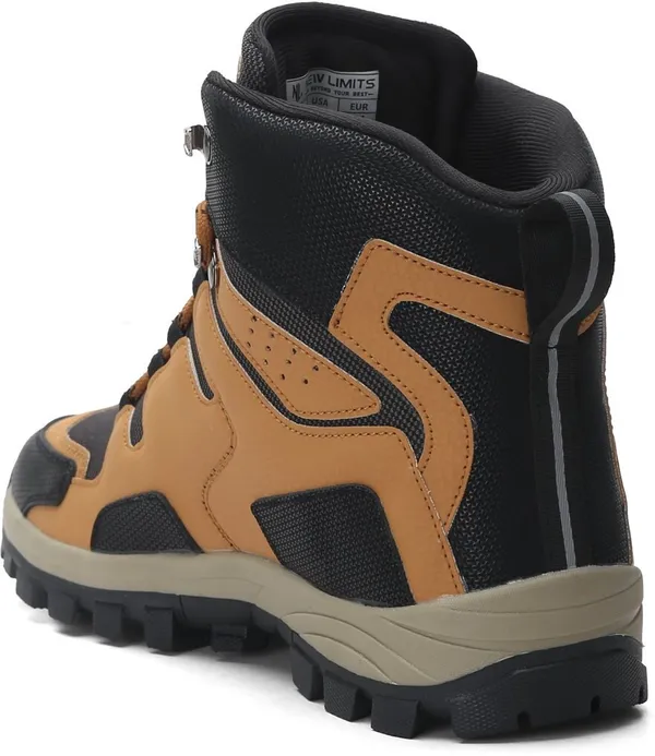 Tan_Pu_Leather_Soft_Cushion_Insole_Hiking_&_Trekking_Shoes_For_Men