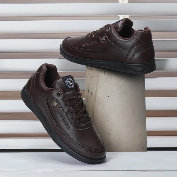 Brown_Premium_Leather_Soft_Cushion_Insole_Sneakers_For_Men